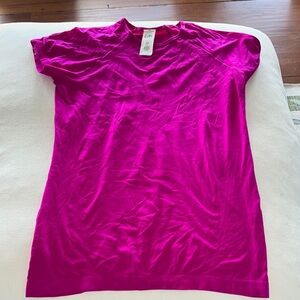 Athleta Girl Pink Short Sleeve Tee, size xxl
